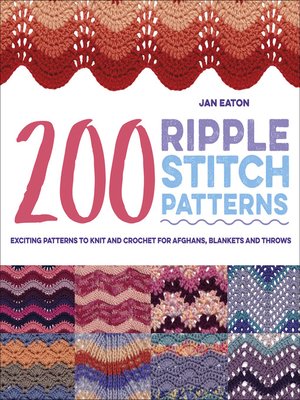 cover image of 200 Ripple Stitch Patterns